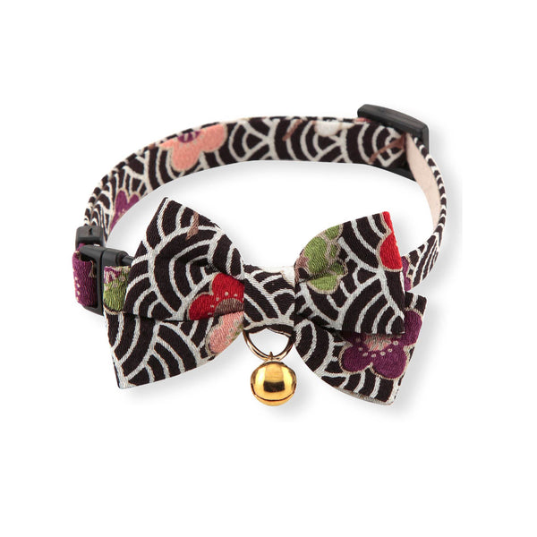 Necoichi Matsuri Bow Tie Cat Collar