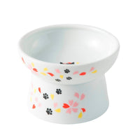 Necoichi Raised Cat Food Bowl
