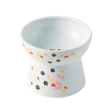 Necoichi Raised Cat Food Bowl Large