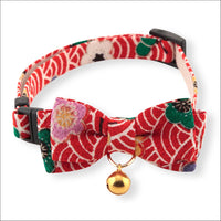Necoichi Matsuri Bow Tie Cat Collar