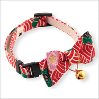 Necoichi Matsuri Bow Tie Cat Collar