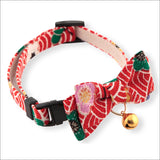 Necoichi Matsuri Bow Tie Cat Collar