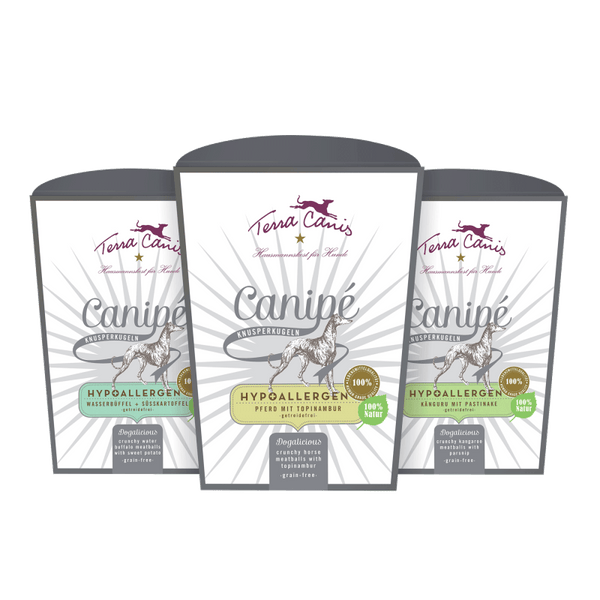 Terra Canis Hypoallergenic GRAIN-FREE CANIPÉ Crispy Balls Dog Treats