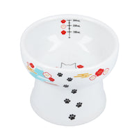 Necoichi Extra Tall Raised Cat Water Bowl