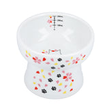 Necoichi Extra Tall Raised Cat Water Bowl