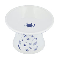 Necoichi Extra Wide Raised Cat Food Bowl