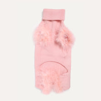 Max Bone Feather Dog Knit Onesie
