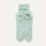 Max Bone Feather Dog Knit Onesie