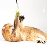 Profeline - Cat Toy Spiral Coil Cat Fishing Rod