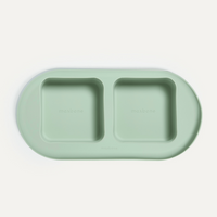 Max Bone Dog Square & Bubble Bowls & Mat