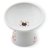 Necoichi Tilted Stress Free Raised Cat Food Bowl