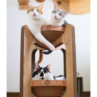 Necoichi Cozy Cat Scratcher Tower
