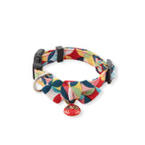 Necoichi Daruma Charm Bow Tie Dog Collar