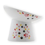 Necoichi Tilted Stress Free Raised Cat Food Bowl