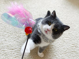 Necoichi Crinkly Critters Fluttery Fish Cat Wand