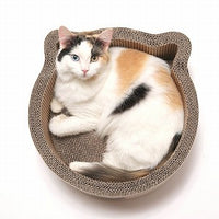 Necoichi Cat-headed Scratcher Bed