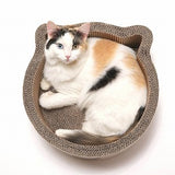 Necoichi Cat-headed Scratcher Bed