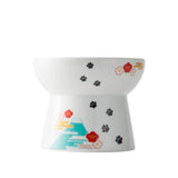 Necoichi Raised Cat Food Bowl Large