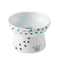 Necoichi Raised Cat Food Bowl