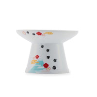 Necoichi Extra Wide Raised Cat Food Bowl