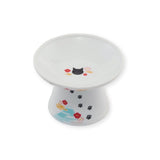 Necoichi Extra Wide Raised Cat Food Bowl