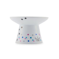 Necoichi Extra Wide Raised Cat Food Bowl