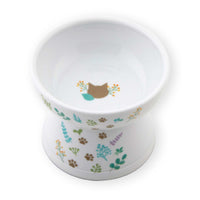 Necoichi Raised Cat Food Bowl Large