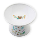 Necoichi Extra Wide Raised Cat Food Bowl