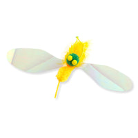 Necoichi Crinkly Critters Bouncy Bee Adjustable Cat Wand