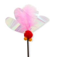 Necoichi Crinkly Critters Fluttery Fish Cat Wand