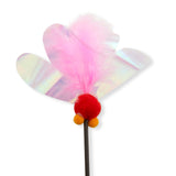 Necoichi Crinkly Critters Fluttery Fish Cat Wand