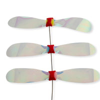Necoichi Crinkly Critters Dancing Dragonfly Trio Cat Wand