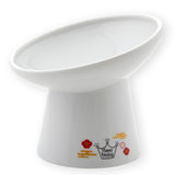 Necoichi Tilted Stress Free Raised Cat Food Bowl