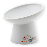 Necoichi Tilted Stress Free Raised Cat Food Bowl