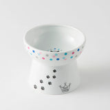 Necoichi Raised Cat Food Bowl Large