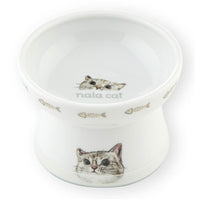 Necoichi Raised Cat Food Bowl