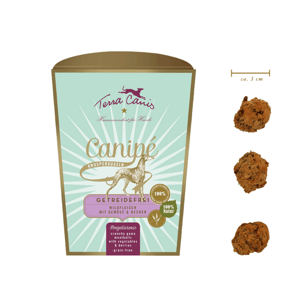 Terra Canis GRAIN-FREE CANIPÉ: Crispy Balls Dog Treats