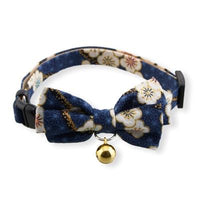 Necoichi Hanami Bow Tie Cat Collar