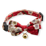 Necoichi Hanami Bow Tie Cat Collar