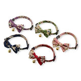 Necoichi Hanami Bow Tie Cat Collar