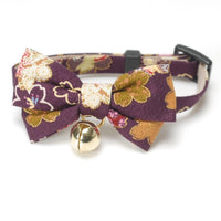 Necoichi Kimono Bow Tie Cat Collar