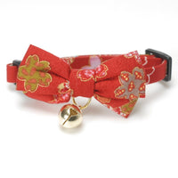 Necoichi Kimono Bow Tie Cat Collar