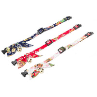 Necoichi Oribon Kimono Bow Tie Cat Collar