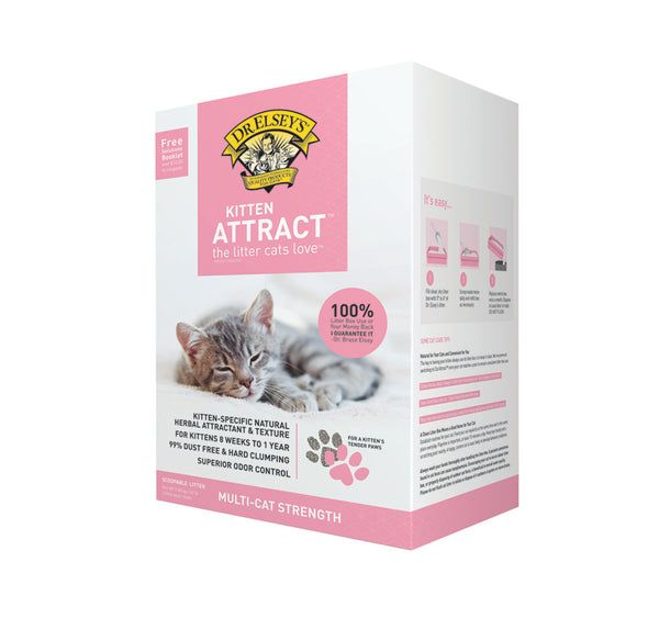 Dr. Elsey's Precious Cat Kitten Attract Clumping Clay Cat Litter