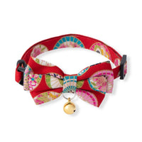 Necoichi Temari Bow Tie Cat Collar