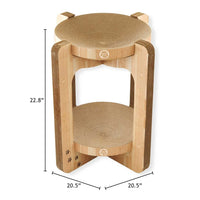 Necoichi Cozy Cat Scratcher Tower