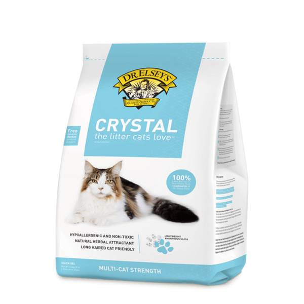 Dr. Elsey's Precious Cat Crystal Silica Unscented Longhaired Cat Litter