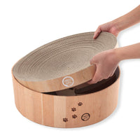 Necoichi Cozy Cat Scratcher Bowl