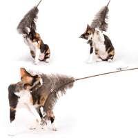 Profeline - Cat Toy Teaser Ostrich Feathers