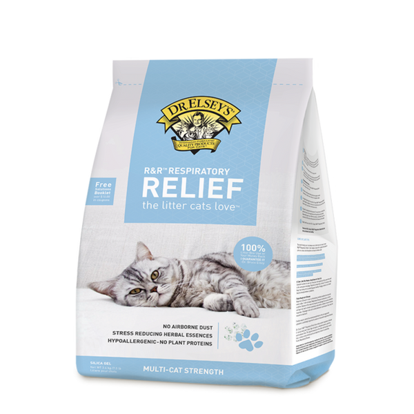 Dr. Elsey's Precious Cat Respiratory Relief Non-Clumping Crystal Cat Litter